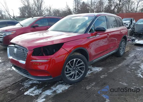 2022 Lincoln Corsair Standard z USA, uszkodzony, nr VIN 5LMCJ1D93NUL28689